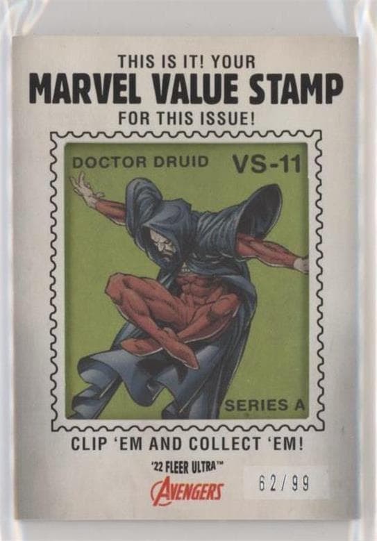 Doctor Druid #VS-11 — 2022 Marvel Fleer Ultra Avengers