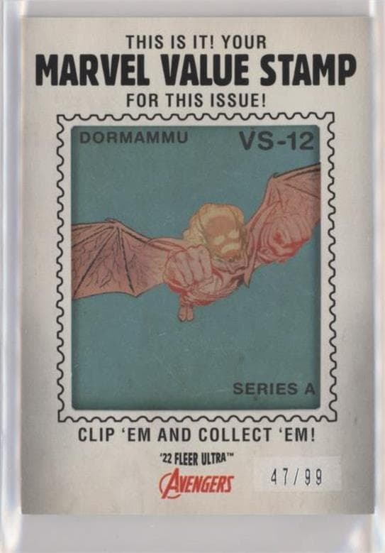 Dormammu #VS-12 — 2022 Marvel Fleer Ultra Avengers