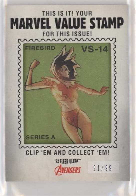 Firebird #VS-14 — 2022 Marvel Fleer Ultra Avengers