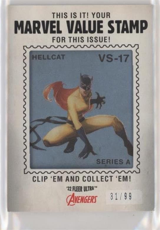 Hellcat #VS-17 — 2022 Marvel Fleer Ultra Avengers