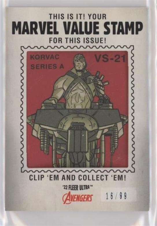 Korvac #VS-21 — 2022 Marvel Fleer Ultra Avengers