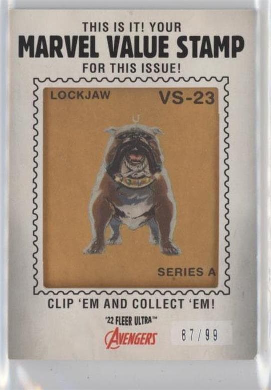 Lockjaw #VS-23 — 2022 Marvel Fleer Ultra Avengers