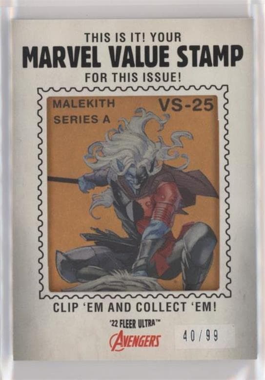 Malekith #VS-25 — 2022 Marvel Fleer Ultra Avengers