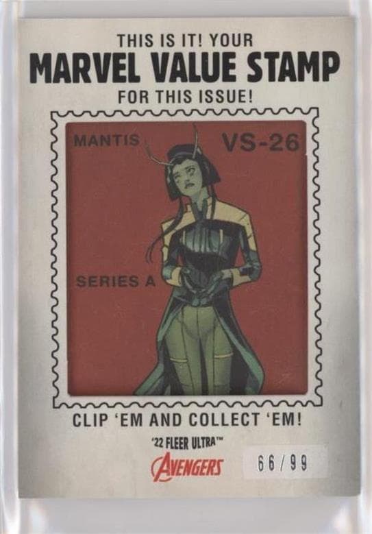 Mantis #VS-26 — 2022 Marvel Fleer Ultra Avengers