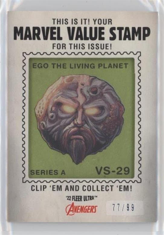 Ego: The Living Planet #VS-29 — 2022 Marvel Fleer Ultra Avengers