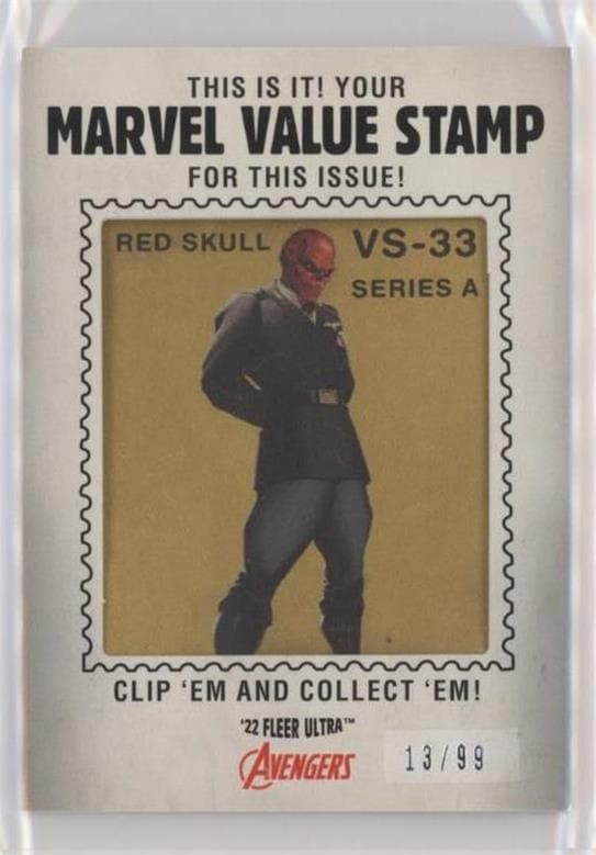 Red Skull #VS-33 — 2022 Marvel Fleer Ultra Avengers