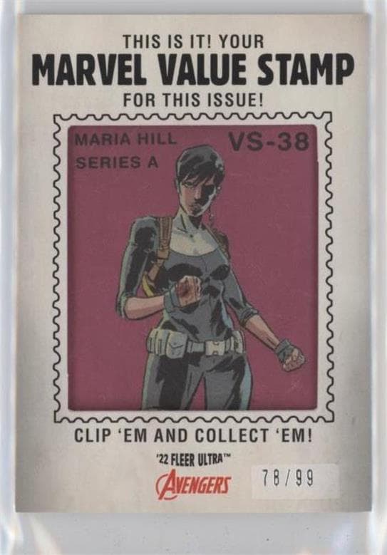 Maria Hill #VS-38 — 2022 Marvel Fleer Ultra Avengers