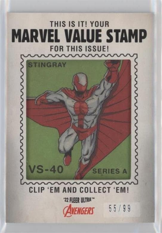 Stingray #VS-40 — 2022 Marvel Fleer Ultra Avengers