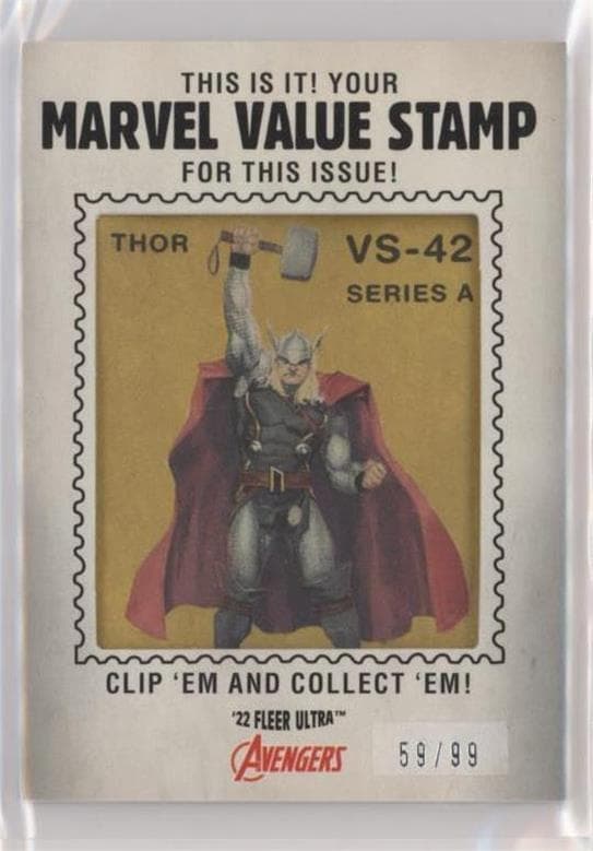 Thor #VS-42 — 2022 Marvel Fleer Ultra Avengers