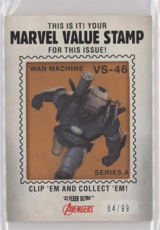 War Machine #VS-46 — 2022 Marvel Fleer Ultra Avengers