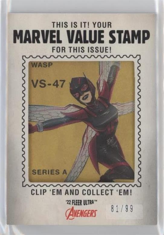 Wasp #VS-47 — 2022 Marvel Fleer Ultra Avengers