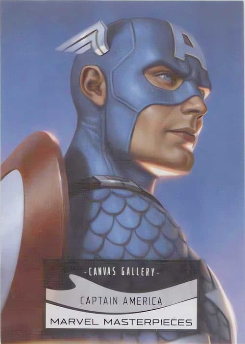 Captain America #100 — 2022 Upper Deck Marvel Masterpieces