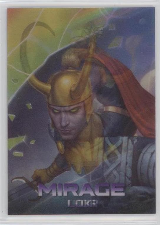 Loki/Thor/Beta Ray Bill #5 OF 9 — 2022 Upper Deck Marvel Masterpieces