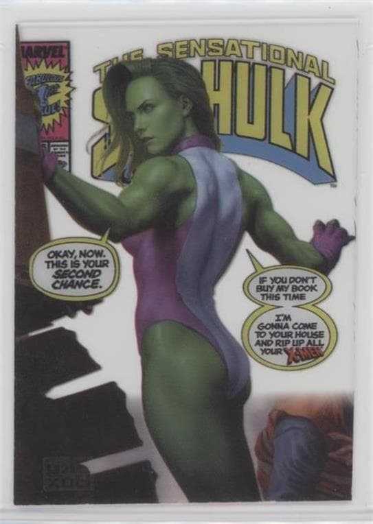 She-Hulk #ACH-6 — 2022 Upper Deck Marvel Masterpieces