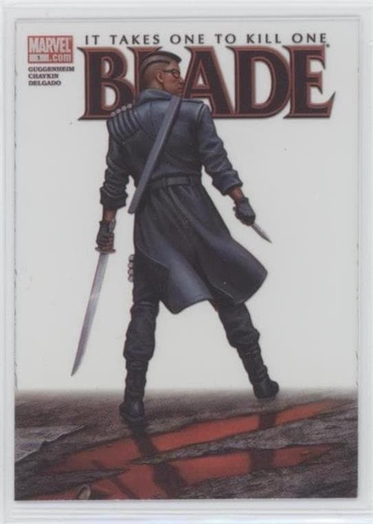 Blade #ACH-7 — 2022 Upper Deck Marvel Masterpieces