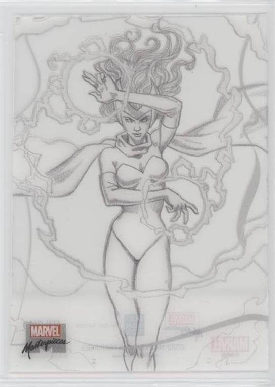Scarlet Witch #ACH-PA1 — 2022 Upper Deck Marvel Masterpieces