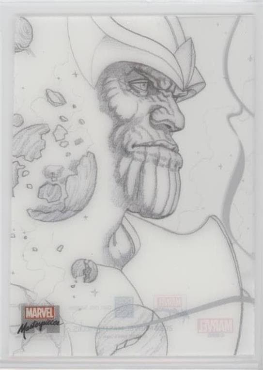 Thanos #ACH-PA3 — 2022 Upper Deck Marvel Masterpieces