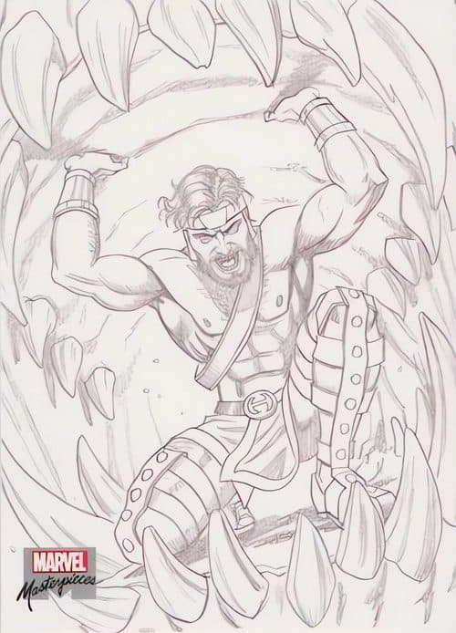 Hercules #AP-10 — 2022 Upper Deck Marvel Masterpieces