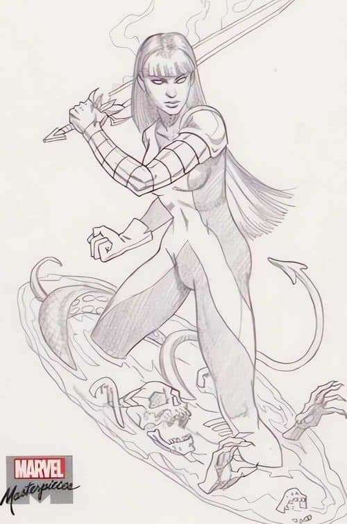 Magik #AP-23 — 2022 Upper Deck Marvel Masterpieces