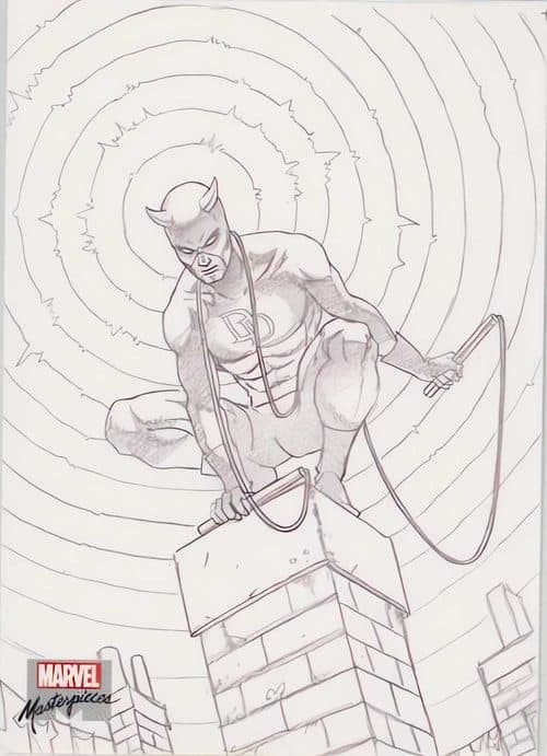 Daredevil #AP-42 — 2022 Upper Deck Marvel Masterpieces