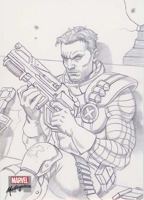 Cable #AP-44 — 2022 Upper Deck Marvel Masterpieces