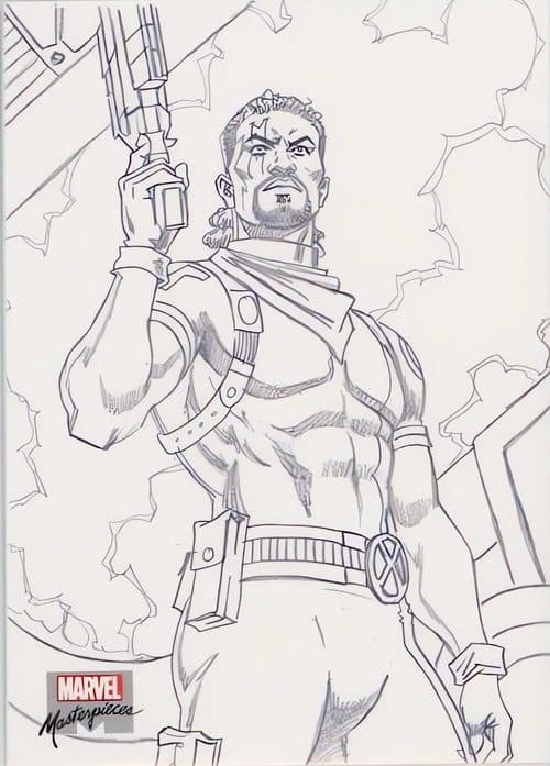 Bishop #AP-48 — 2022 Upper Deck Marvel Masterpieces