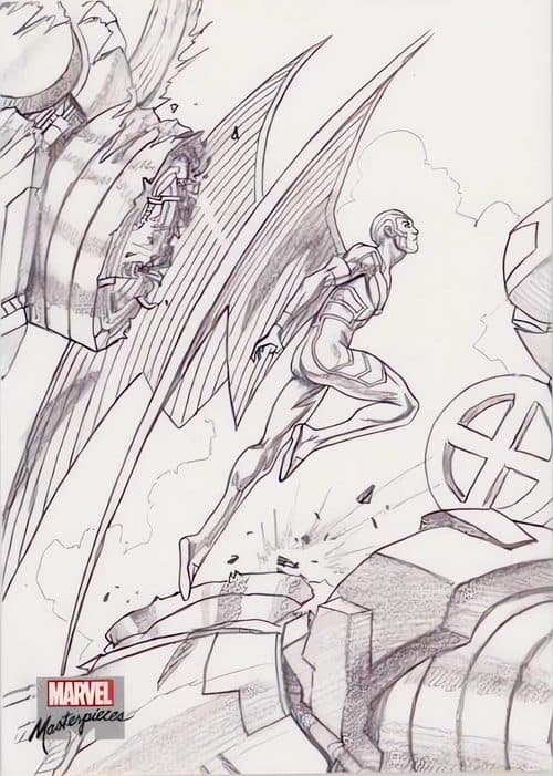 Archangel #AP-51 — 2022 Upper Deck Marvel Masterpieces