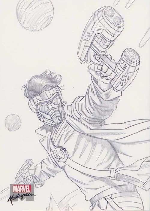 Star-Lord #AP-56 — 2022 Upper Deck Marvel Masterpieces