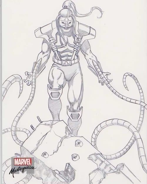 Omega Red #AP-59 — 2022 Upper Deck Marvel Masterpieces