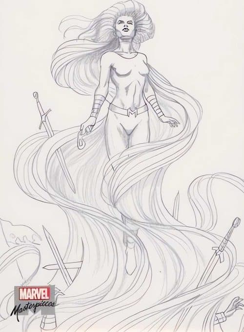Medusa #AP-77 — 2022 Upper Deck Marvel Masterpieces