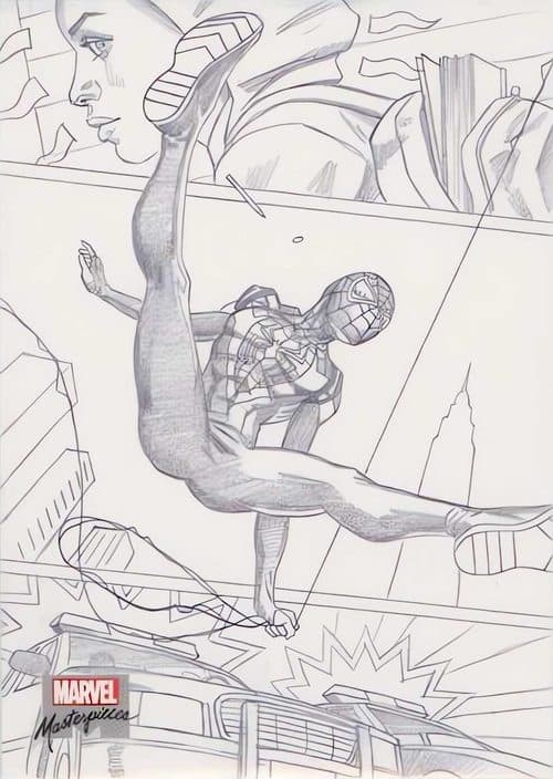 Miles Morales #AP-78 — 2022 Upper Deck Marvel Masterpieces