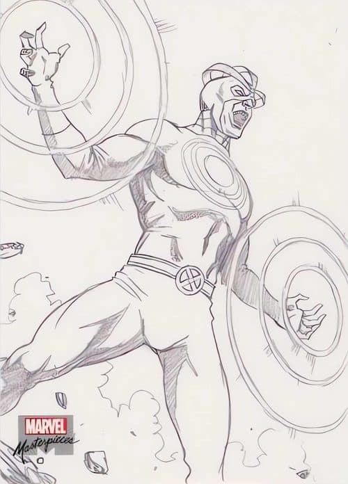 Havok #AP-9 — 2022 Upper Deck Marvel Masterpieces