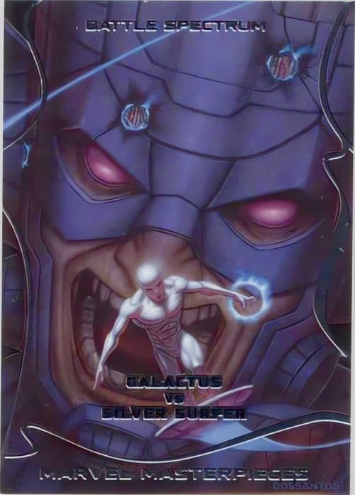 Galactus vs. Silver Surfer #BS-13 — 2022 Upper Deck Marvel Masterpieces