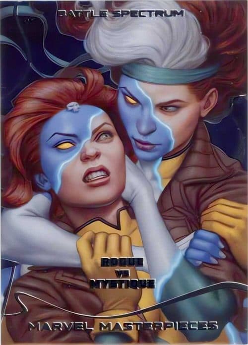 Rogue vs. Mystique #BS-14 — 2022 Upper Deck Marvel Masterpieces
