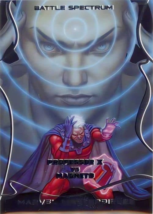 Professor X vs. Magneto #BS-5 — 2022 Upper Deck Marvel Masterpieces