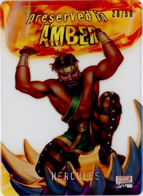 Hercules #PA-10 — 2022 Upper Deck Marvel Masterpieces