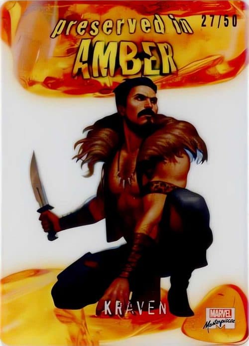 Kraven #PA-13 — 2022 Upper Deck Marvel Masterpieces