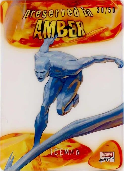 Iceman #PA-14 — 2022 Upper Deck Marvel Masterpieces