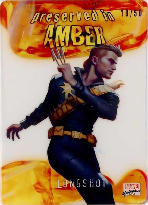 Longshot #PA-17 — 2022 Upper Deck Marvel Masterpieces