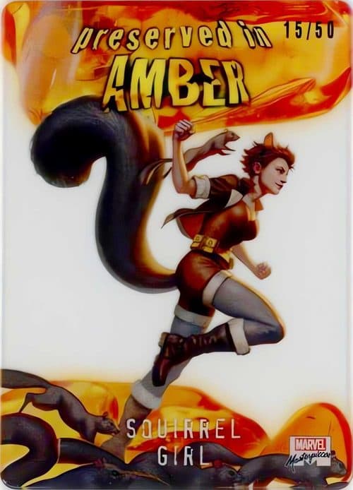 Squirrel Girl #PA-25 — 2022 Upper Deck Marvel Masterpieces