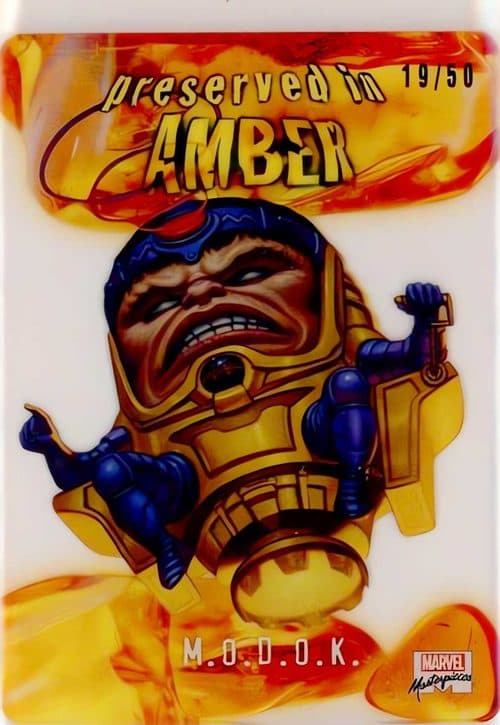M.O.D.O.K. #PA-28 — 2022 Upper Deck Marvel Masterpieces