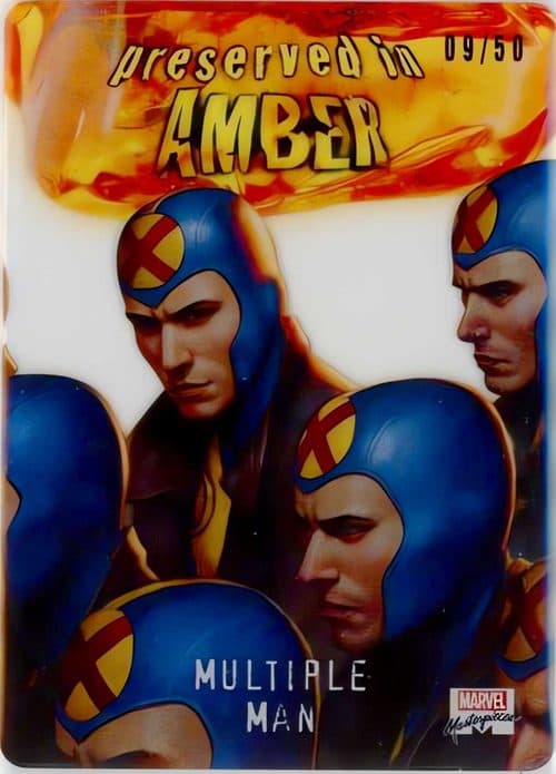 Multiple Man #PA-31 — 2022 Upper Deck Marvel Masterpieces