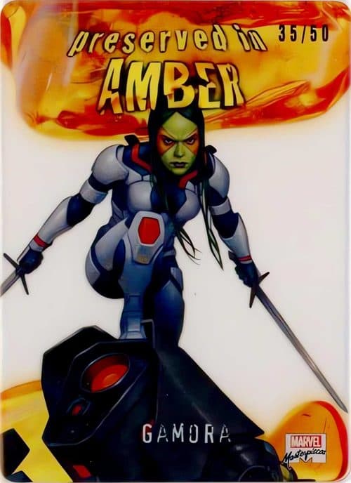 Gamora #PA-38 — 2022 Upper Deck Marvel Masterpieces