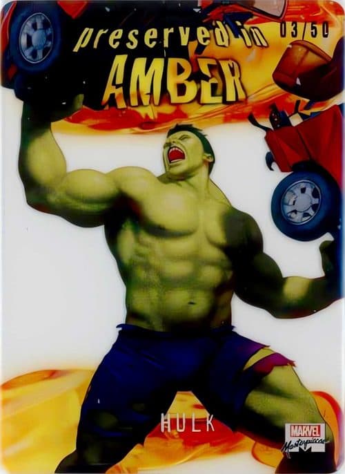 Hulk #PA-43 — 2022 Upper Deck Marvel Masterpieces