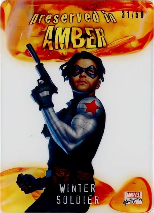 Winter Soldier #PA-52 — 2022 Upper Deck Marvel Masterpieces