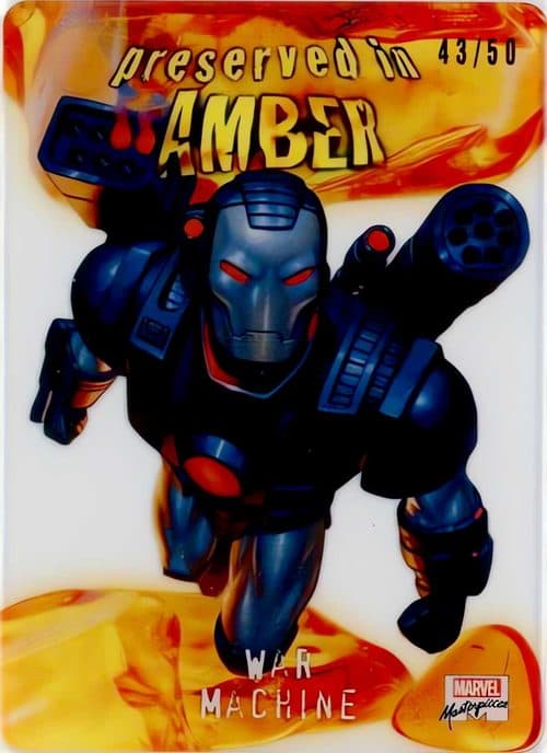 War Machine #PA-53 — 2022 Upper Deck Marvel Masterpieces