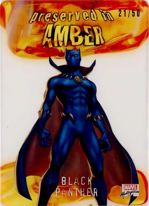 Black Panther #PA-72 — 2022 Upper Deck Marvel Masterpieces