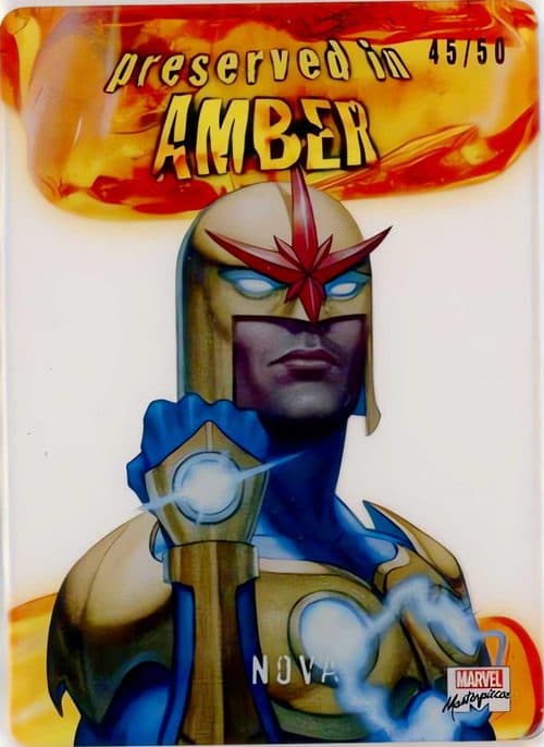 Nova #PA-75 — 2022 Upper Deck Marvel Masterpieces