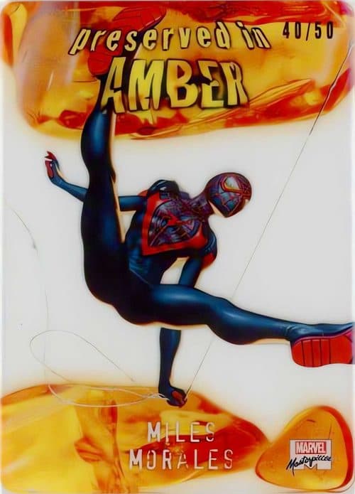Miles Morales #PA-78 — 2022 Upper Deck Marvel Masterpieces