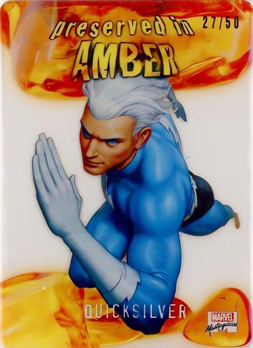 Quicksilver #PA-79 — 2022 Upper Deck Marvel Masterpieces